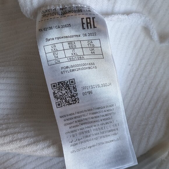 Guess Men's White T-Shirt XXL - Picture 6 of 9